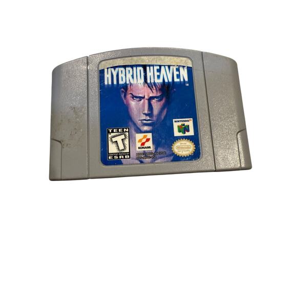 Hybrid Heaven Nintendo 64 Video Game Multiplayer Konami N64 Authentic - Picture 1 of 2